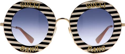 black and white Gucci sunglasses